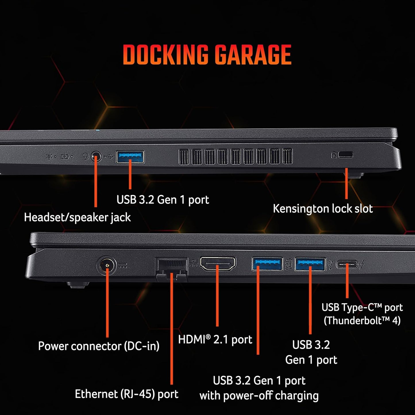 Acer Nitro V 15 gaming laptop in obsidian black with 15.6-inch FHD IPS display, AMD Ryzen 7, RTX 4050, 16GB DDR5 RAM.