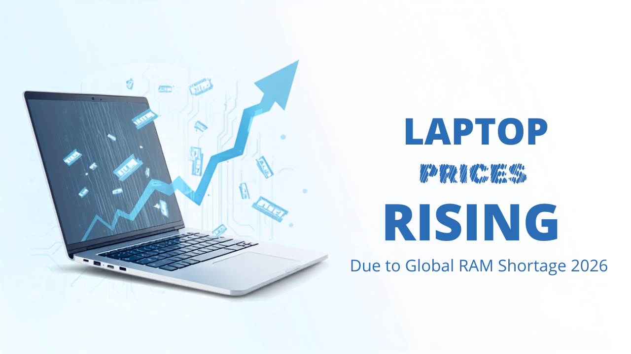 Laptop prices rising in India due to 2026 RAM shortage - Get Like New
