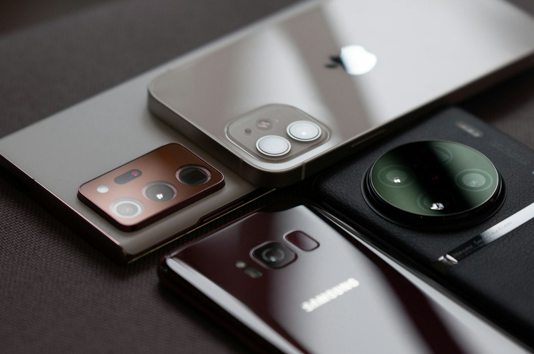 Several smartphones laid out on a table, representing the new Snapdragon 8 Elite Gen 6 flagship phone launch