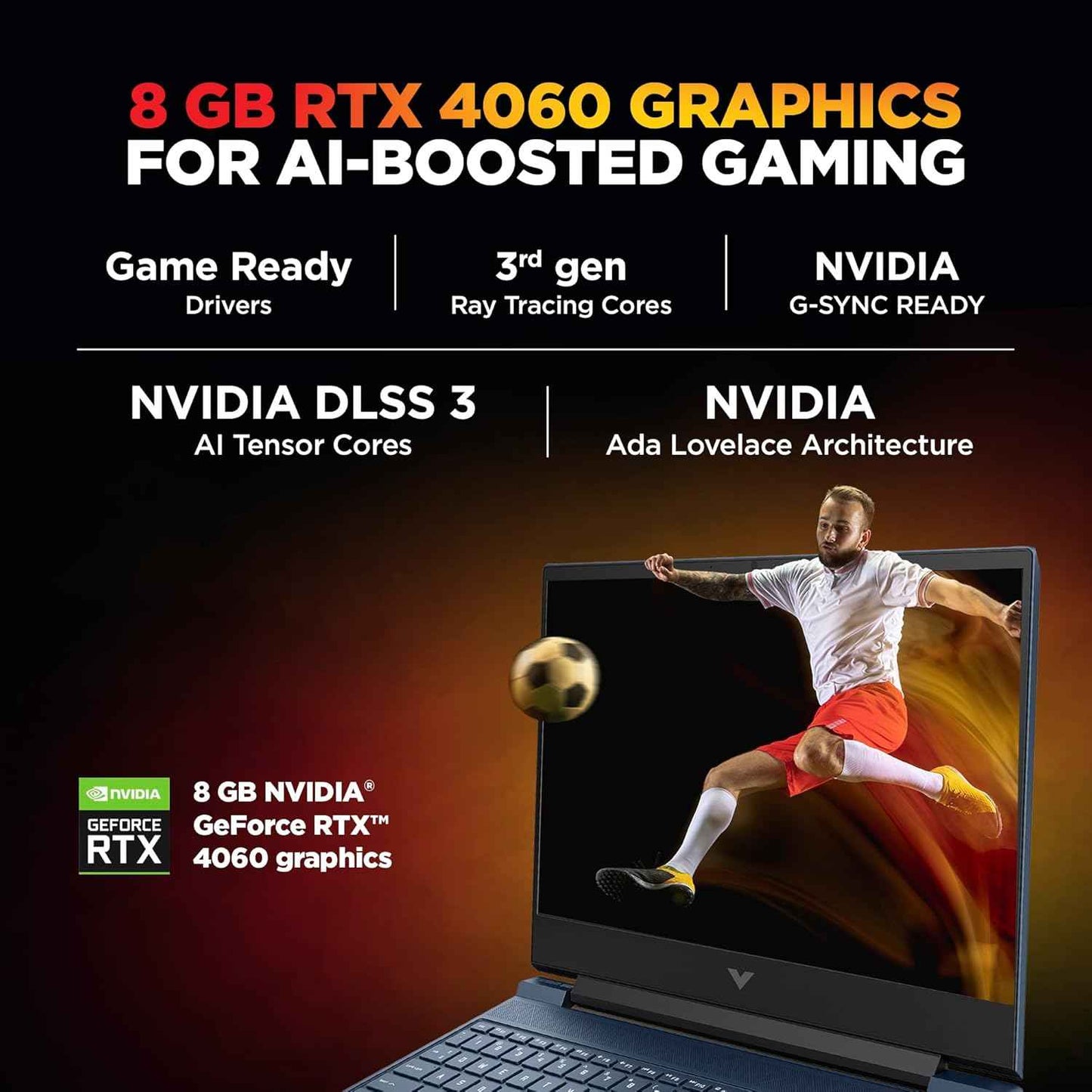 HP Victus Gaming Laptop | Ryzen 9 8945HS | RTX 4060 8GB | 16GB RAM | 1TB SSD | 15.6" FHD 144Hz | Windows 11 | Office 2024 | Blue - fb3025AX
