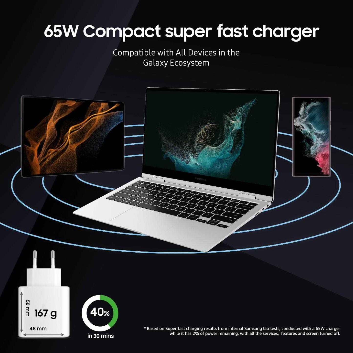 Samsung Galaxy Book2 Pro 360 | Intel i5 12th Gen Evo | 16GB RAM | 512GB SSD | 13.3" AMOLED Touchscreen | 2-in-1 Laptop | S Pen | Windows 11 | Silver - NP930QED-KB3IN