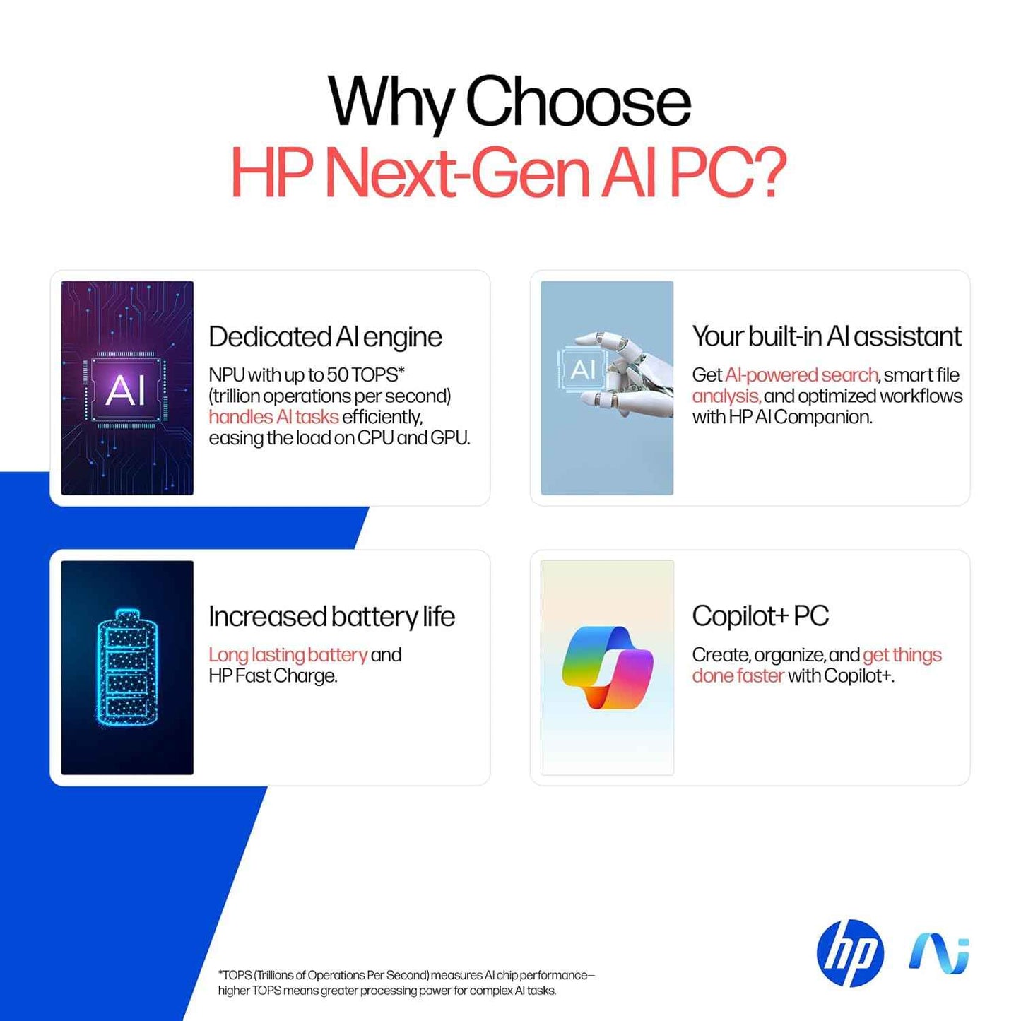 HP OmniBook 5 OLED Laptop Snapdragon X | 16GB RAM | 1TB SSD | 14" 2K OLED Display | Windows 11 | Ultra-Light AI Laptop | Silver - he0015QU