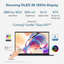 Unboxed ASUS Zenbook 14 OLED laptop in Ponder Blue with 14" 3K OLED touch display, Intel Core Ultra 5, 16GB RAM, 1TB SSD, Win 11