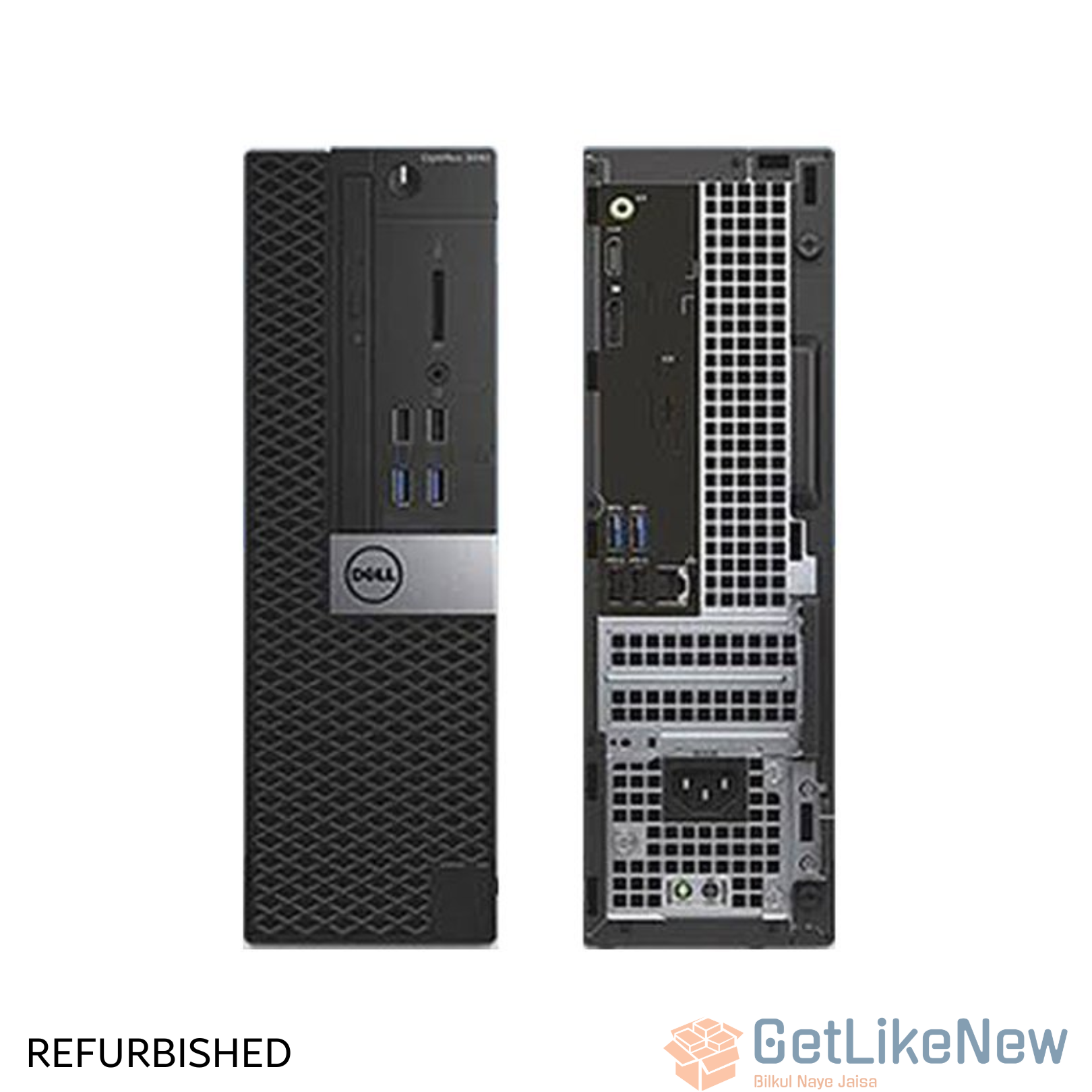 Dell OptiPlex 3050 SFF Desktop - Intel Core i5 6th Gen, 8GB RAM, 256GB SSD - Compact High-Performance Business PC