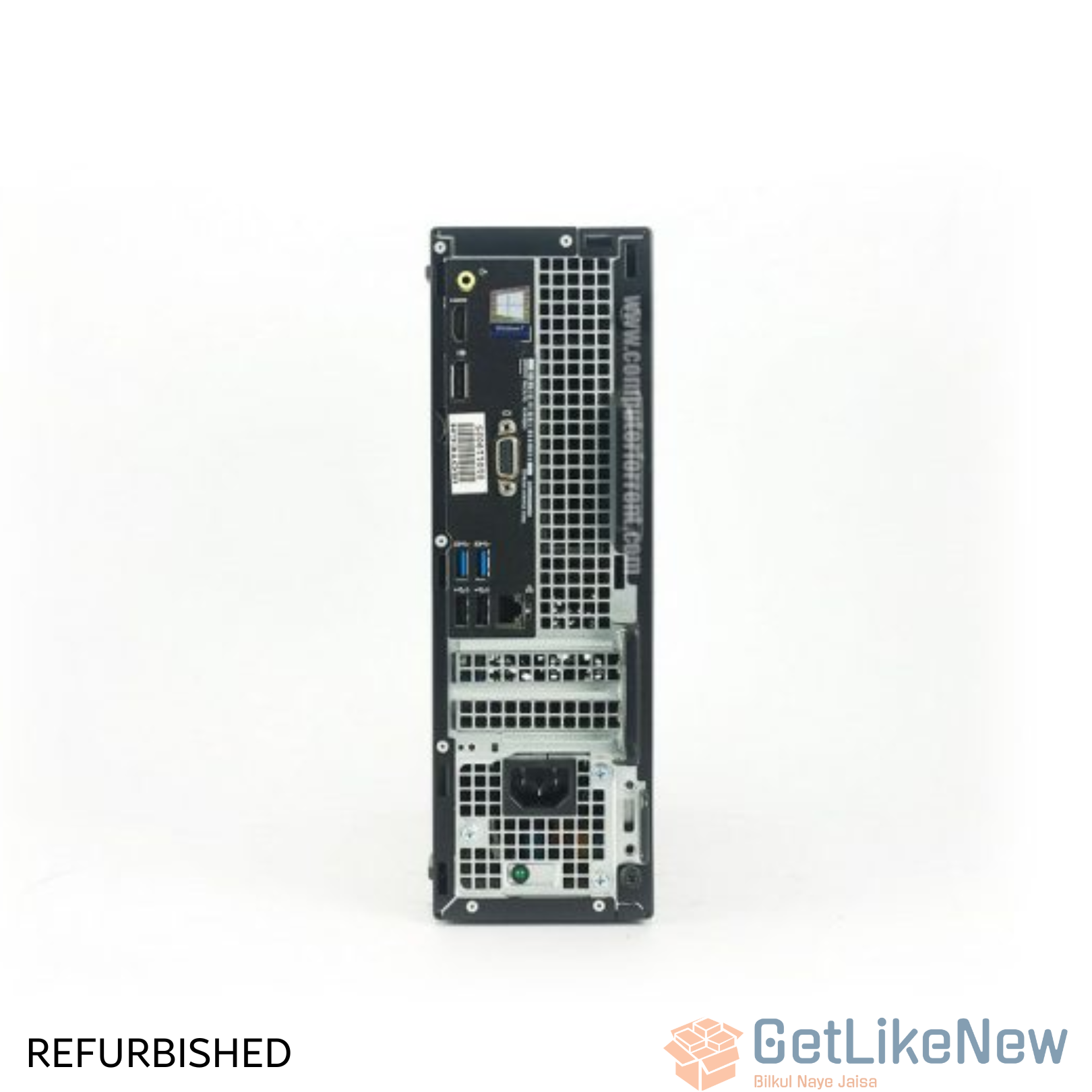 Dell OptiPlex 3050 SFF Desktop - Intel Core i5 6th Gen, 8GB RAM, 256GB SSD - Compact High-Performance Business PC