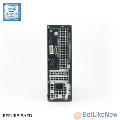 Dell OptiPlex 3050 SFF Desktop - Intel Core i7 7th Gen, 8GB RAM, 256GB SSD - Compact High-Performance Business PC