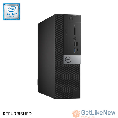 Dell OptiPlex 3050 SFF Desktop - Intel Core i7 6th Gen, 8GB RAM, 256GB SSD - Compact and High-Performance Business Solution