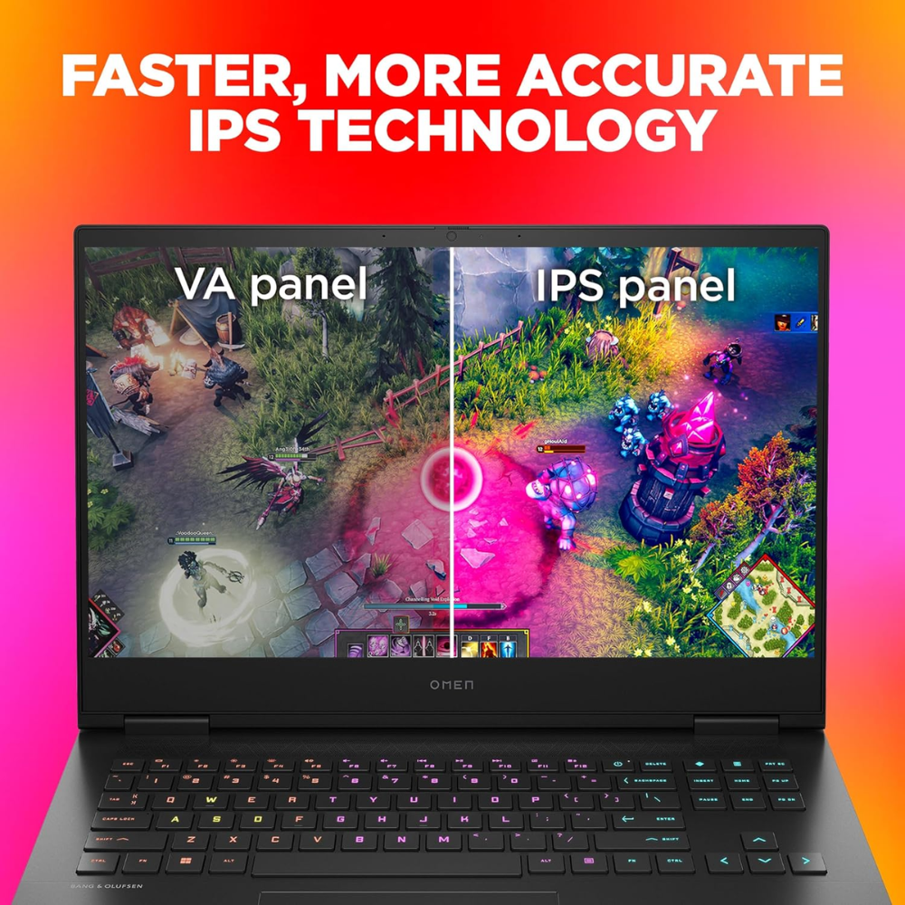 HP OMEN 16 Gaming Laptop | AMD Ryzen 7 7840HS | RTX 4060 8GB | 16GB DDR5 RAM | 1TB SSD | 16.1" FHD 165Hz IPS 300 Nits | RGB Key | Win 11 | Office 2021 | XD0020AX - Get Like New