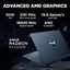 HP Victus 15 gaming laptop with Ryzen 5, Radeon RX 6500M, 8GB RAM, 512GB SSD, 15.6" FHD display, backlit keyboard.