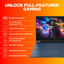 HP Victus 15 gaming laptop with Ryzen 5 5600H, Radeon RX 6500M, 8GB RAM, 512GB SSD, 15.6" FHD display, backlit keyboard