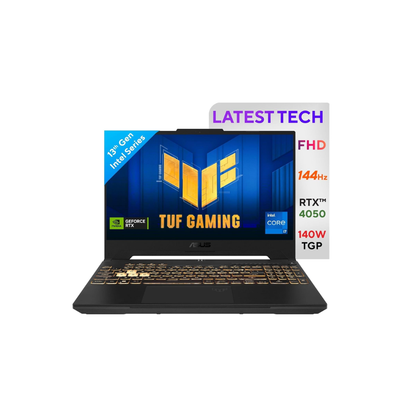 ASUS TUF Gaming F15 Laptop | 13th Gen Intel Core i7-13620H | RTX 4050 6GB (140W) | 16GB RAM | 512GB SSD | 15.6" FHD 144Hz | RGB Key | Win 11 | Office 2021 | FX507VU-LP210WS - Get Like New
