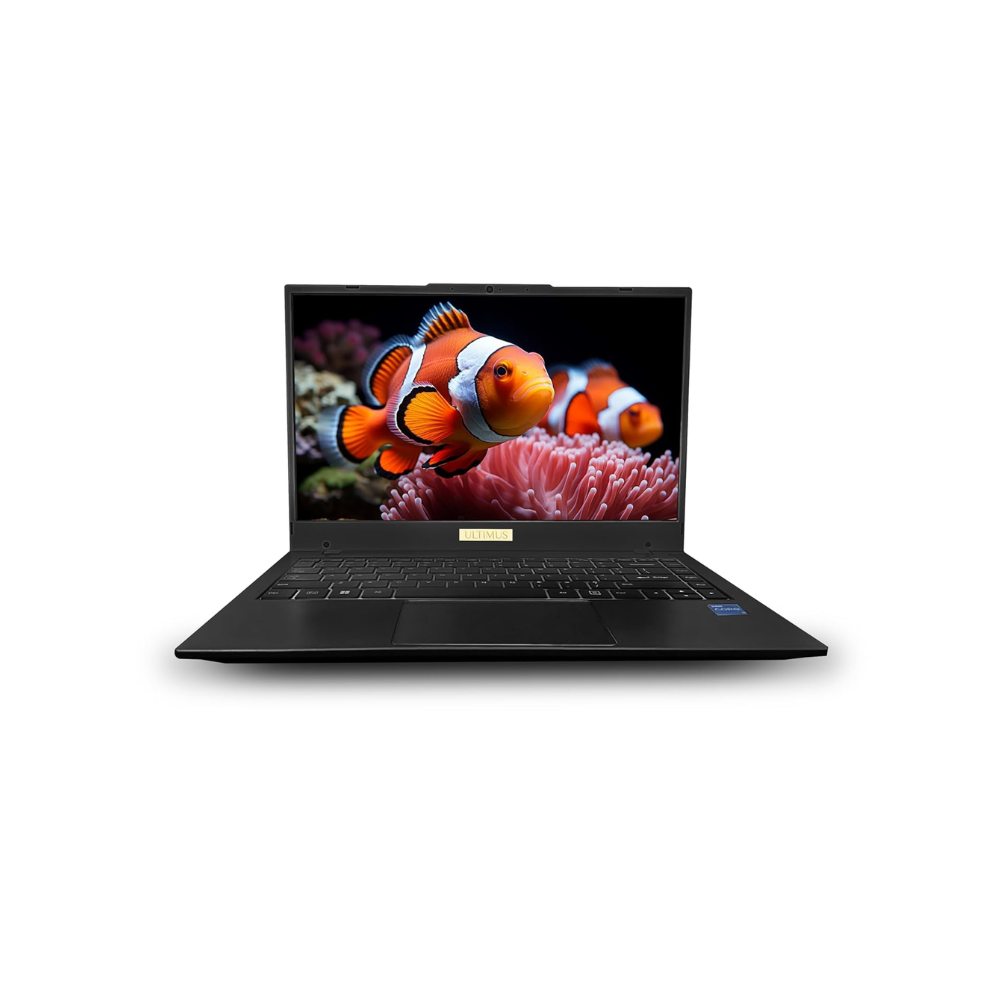 Ultimus APEX5 Laptop Intel Core i5 12th Gen 1235U | 8GB RAM | 512GB SSD (Expandable to 1TB) | 14.1" FHD IPS Display | Intel Iris Xe Graphics | Windows 11 | 3x USB | SD Card Slot | MS Office 365 Trial | Black - NU14U3INF66BY-CRa - Get Like New