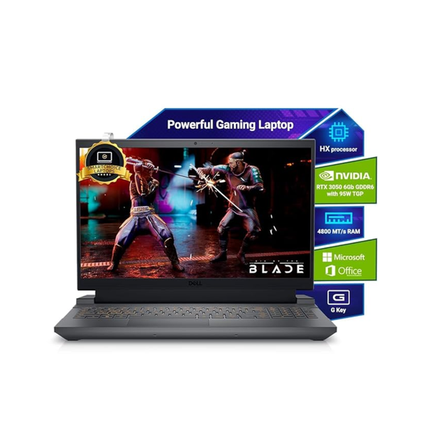 Dell SmartChoice G15 Gaming Laptop | 13th Gen Intel Core i5-13450HX | RTX 3050 6GB | 16GB RAM | 1TB SSD | 15.6" FHD Display | Orange Backlit Keyboard | Win 11 | Office Home 2024