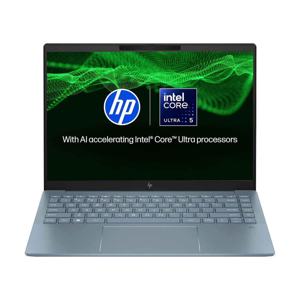 HP Pavilion Plus AI Laptop | Intel Core Ultra 5 125H | Intel Arc Graphics | 16GB LPDDR5x RAM | 512GB SSD | 14" WQXGA 120Hz IPS 300 Nits | 5MP IR Camera | Win 11 | Office 2021 | 14-ew1082TU