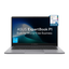 Unboxed ASUS ExpertBook P1 business laptop in Misty Grey with 14-inch FHD IPS display, Intel Core i3, 512GB SSD, fingerprint sensor.