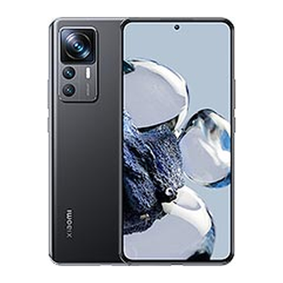 Xiaomi 12T Pro 5G mobile phone with 6.67-inch AMOLED display, triple camera, black finish, and sleek design.