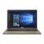 Unboxed ASUS VivoBook 15 laptop in black with 15.6-inch HD anti-glare display, AMD APU, 4GB RAM, and 500GB HDD.