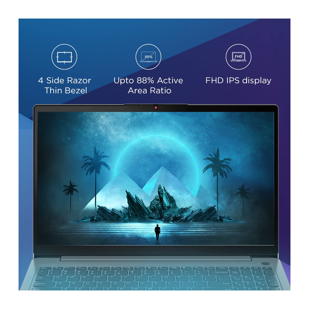 Unboxed Lenovo IdeaPad Slim 3 laptop in Arctic Grey with 15.6" FHD display, 12th Gen Intel Core i3, 8GB RAM, 512GB SSD, Windows 11