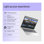 Unboxed Get Like New HP 15 thin laptop with 15.6-inch FHD display, silver finish, 13th Gen Intel Core i3, SSD, and Windows 11.