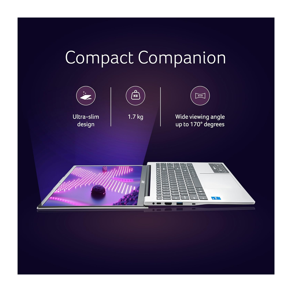 Unboxed Acer Aspire Lite laptop with 15.6" FHD IPS display, Intel Core i5, 16GB RAM, 512GB SSD, backlit keyboard, metal body.